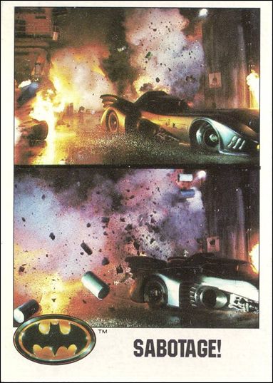 Batman: Series 1 (Base Set) card 98 Sabotage!