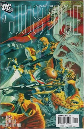 Justice (2005) issue 1-B Villains Cover