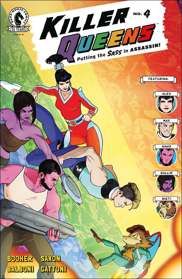 Killer Queens issue 4 Claudia Balboni Cover