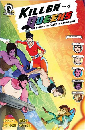Killer Queens issue 4 Claudia Balboni Cover