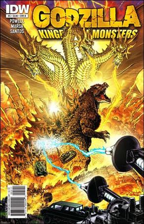Godzilla: Kingdom of Monsters issue 5-B Jeff Zornow Cover