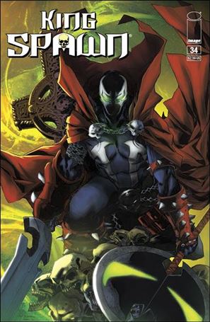 King Spawn issue 34-B Von Randal Cover
