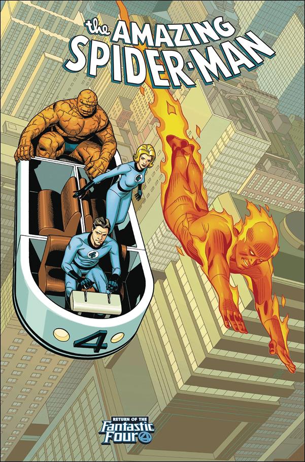 Amazing Spider-Man (2018) issue 4-B Chris Sprouse Return of the Fantastic Four Cover