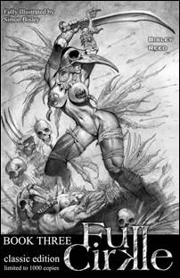 Full Cirkle issue 3-D B&W Classic Foil Edition 1/1000