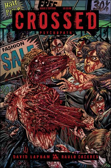Crossed Psychopath issue 5-C Torture Cover