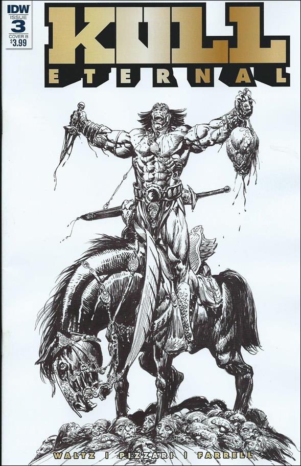 Kull Eternal issue 3-B Bart Sears Cover