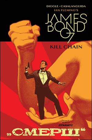 James Bond: Kill Chain issue 5 Greg Smallwood Cover