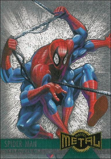 Marvel Metal (Parallel Flasher Set) card 134 Spider-Man