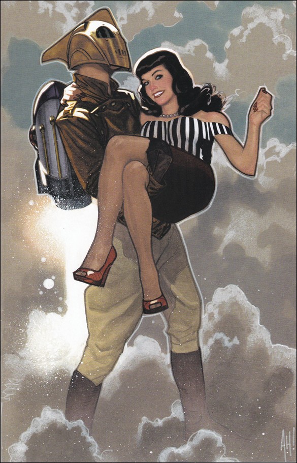 Rocketeer  issue 1-C Adam Hughes 1:10 Virgin Cover