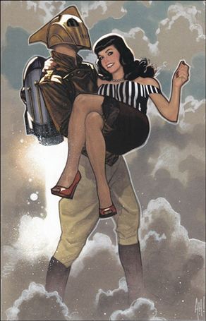 Rocketeer  issue 1-C Adam Hughes 1:10 Virgin Cover