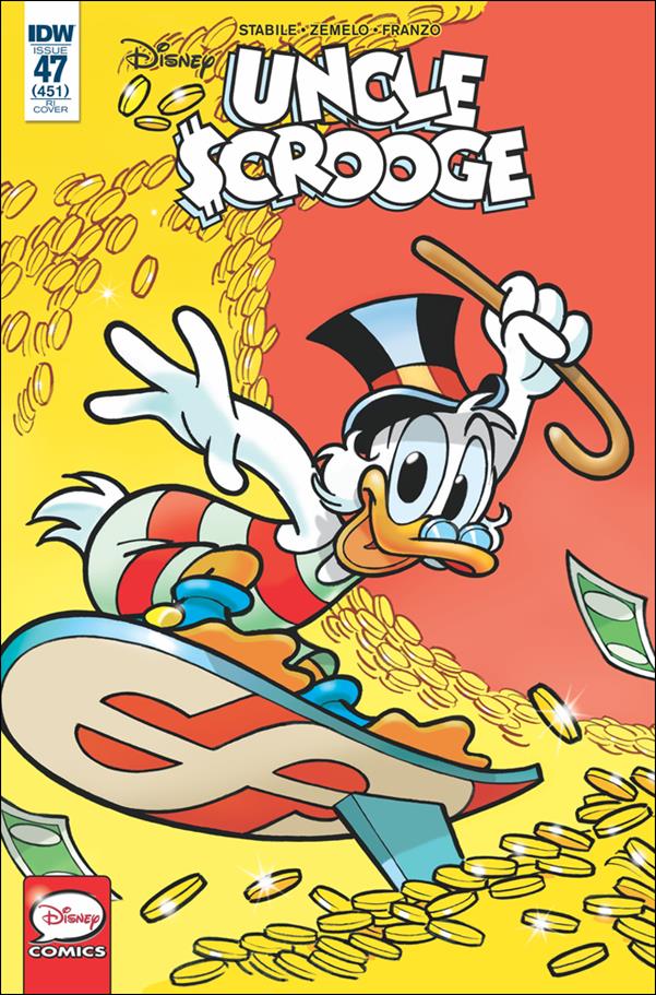 Uncle Scrooge (2015) issue 47-B Andrea Freccero 1:10 Cover