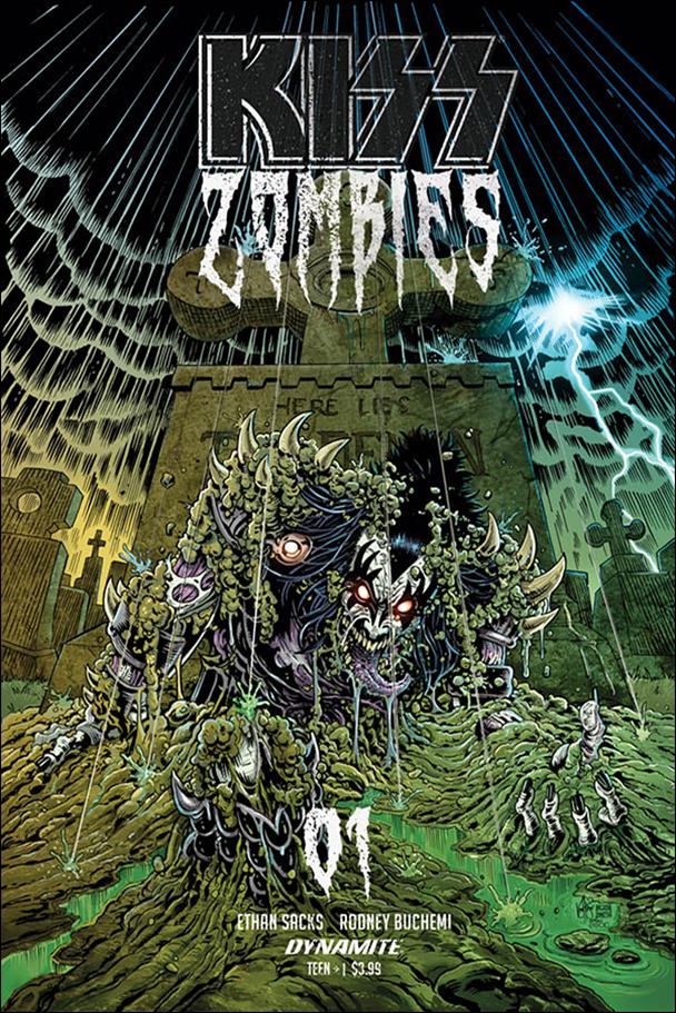Kiss Zombies issue 1-E Ken Haeser 1:7 Cover