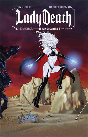 Lady Death Origins: Cursed issue 3-B Wraparound Cover