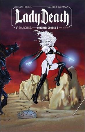 Lady Death Origins: Cursed issue 3-B Wraparound Cover