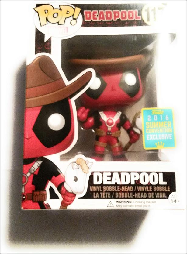 POP! Marvel figure 117 Cowboy Deadpool (Summer Convention Exclusive)