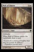 Magic the Gathering: Rise of the Eldrazi (Base Set) card 53 Wall of Omens