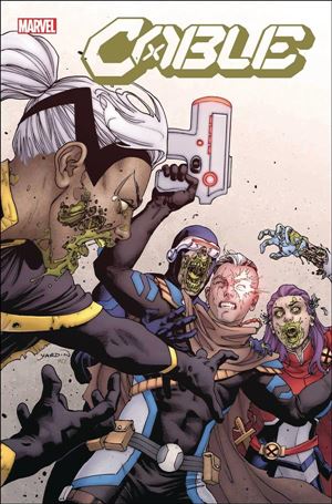 Cable (2020) issue 2-B David Yardin Marvel Zombies Cover