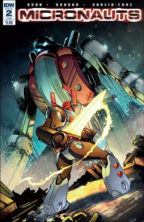 Micronauts (2016) issue 2-B David Baldeon Subscription Cover