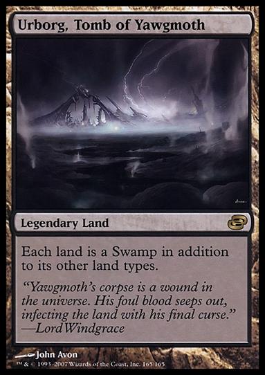 Magic the Gathering: Planar Chaos (Base Set) card 165 Urborg, Tomb of Yawgmoth