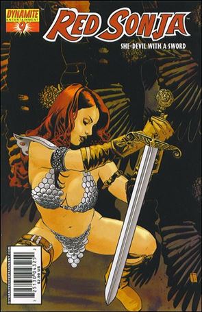 Red Sonja (2005) issue 9-C Tomm Coker Color Cover