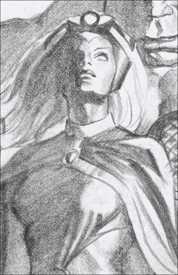 Giant-Size X-Men: Storm issue 1-D Alex Ross 1:100 Timeless Virgin Sketch Cover