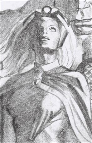 Giant-Size X-Men: Storm issue 1-D Alex Ross 1:100 Timeless Virgin Sketch Cover