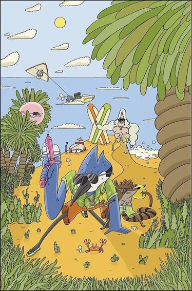 Regular Show issue 9-C Tom Hunter 1:15 Virgin Cover