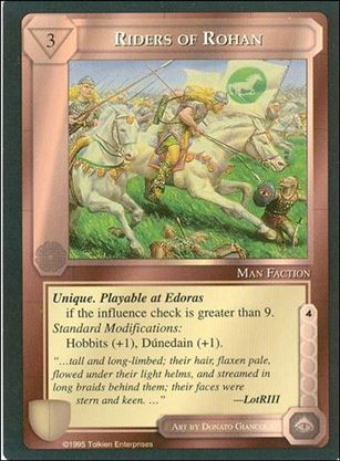 Middle-Earth: The Wizards (Base Set) card 365 Riders of Rohan