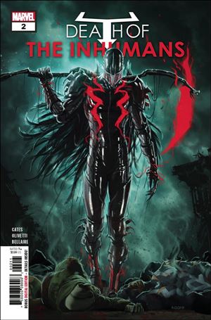 Death of the Inhumans issue 2 Kaare Andrews Cover