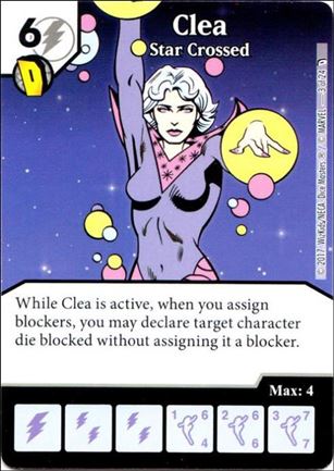 Marvel Dice Masters Defenders card 3 Clea: Star Crossed