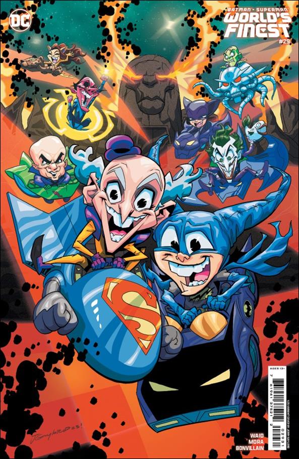 Batman/Superman: World's Finest issue 29-D Jerry Gaylord 1:25 Cardstock Cover