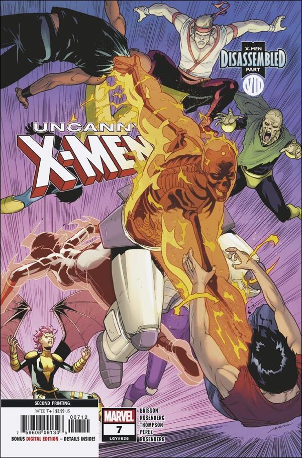 Uncanny X-Men (2019) issue 7-D Pere Perez Cover (2nd Printing)