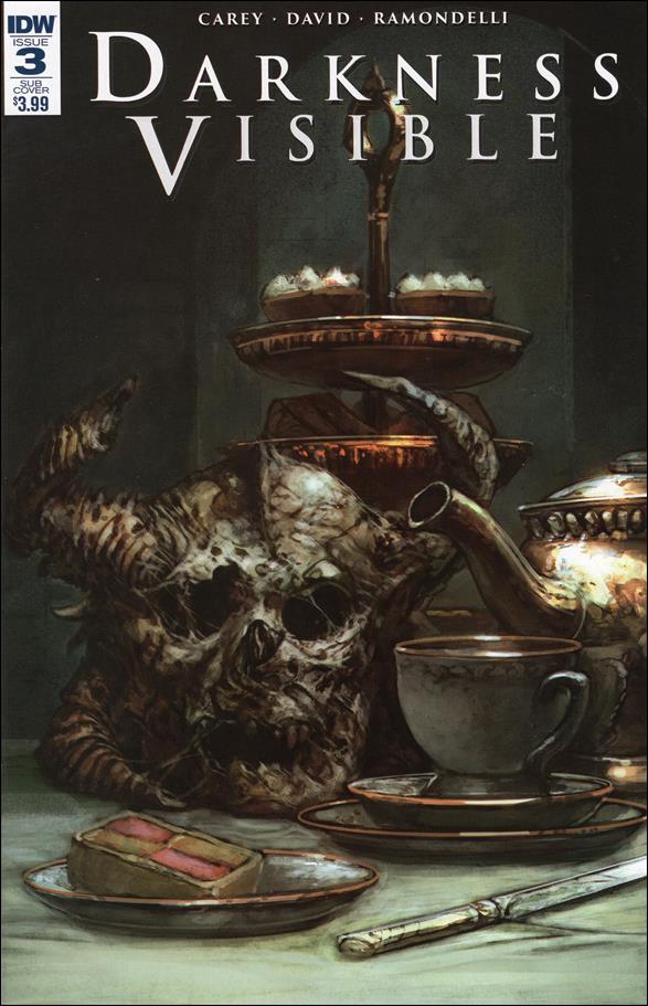 Darkness Visible issue 3-B Dave Kendall Subscription Cover