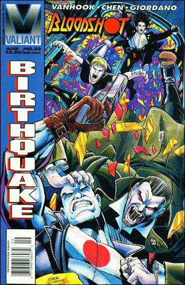 Bloodshot (1993) issue 32-B Newsstand Edition / Price Variant