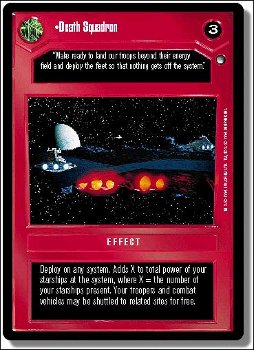 Star Wars: Hoth Limited (Base Set) card 17 Death Squadron