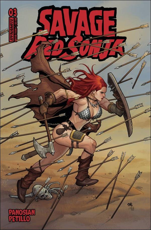 Savage Red Sonja issue 3-B Frank Cho Cover
