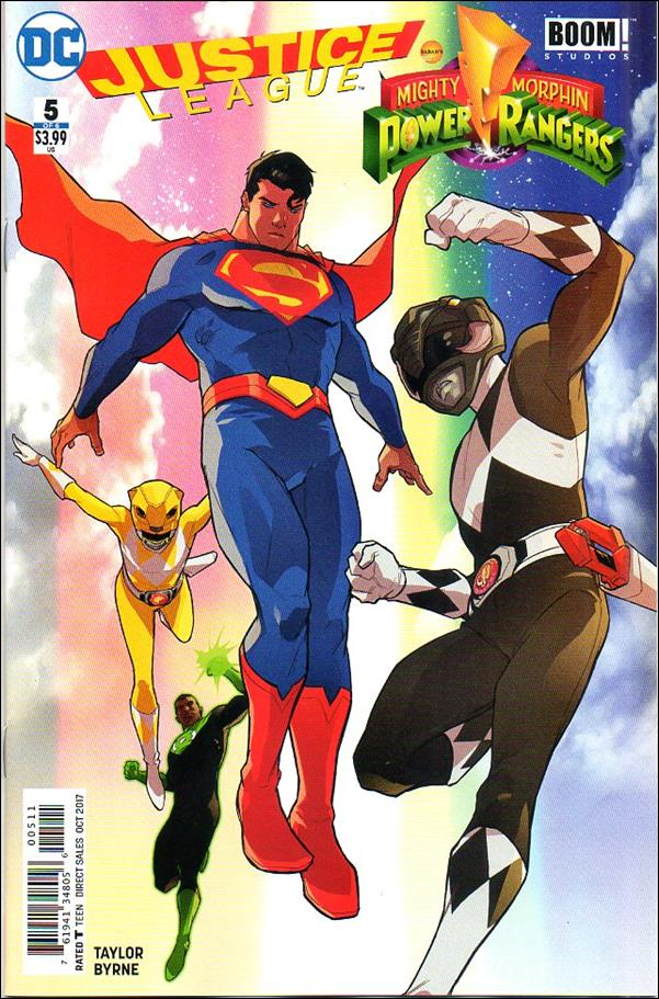 Justice League/Power Rangers 5-A by DC