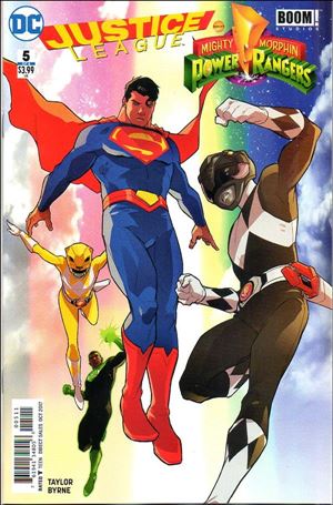 Justice League/Power Rangers issue 5