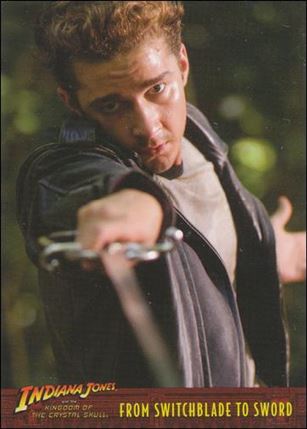 Indiana Jones and the Kingdom of the Crystal Skull (Base Set) card 57 From Switchblade to Sword