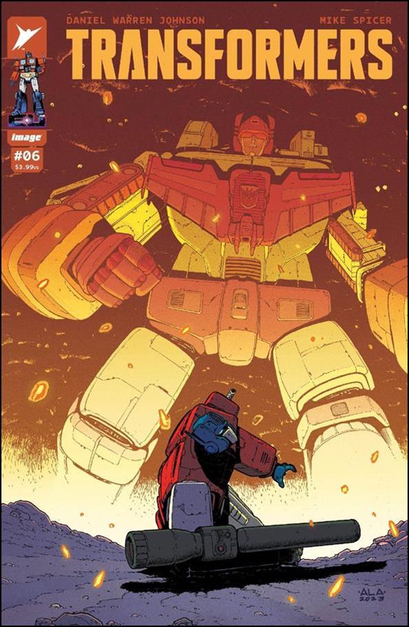 Transformers (2023) issue 6-B Andre Lima Araujo Cover