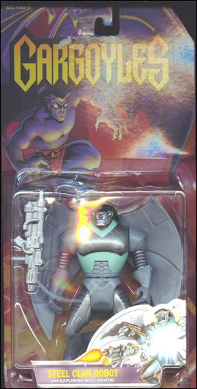 Gargoyles figure 7 Steel Clan Robot (w/ Exploding Body Power)
