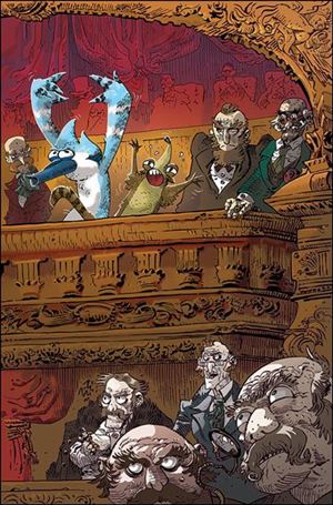 Regular Show issue 20-C Artyom Trakhanov 1:20 Virgin Cover