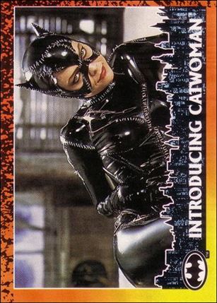 Batman Returns (Base Set) card 4 Introducing Catwoman