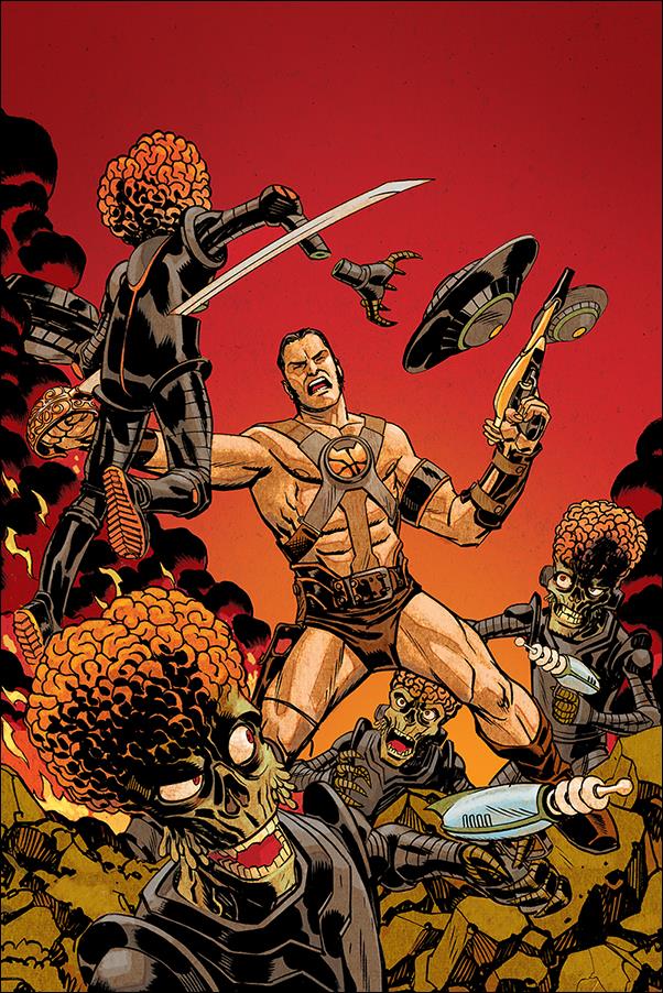 Warlord of Mars Attacks issue 1-G Dave Johnson 1:30 Virgin Cover