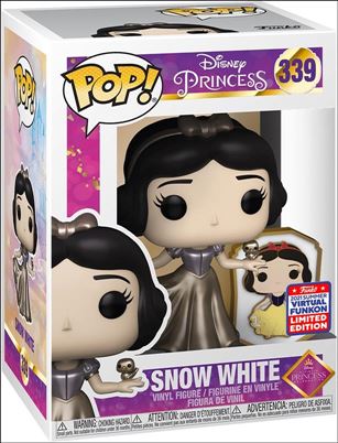 POP! Disney figure 339-B Snow White (Gold) 2021 Virtual FunKon Exclusive