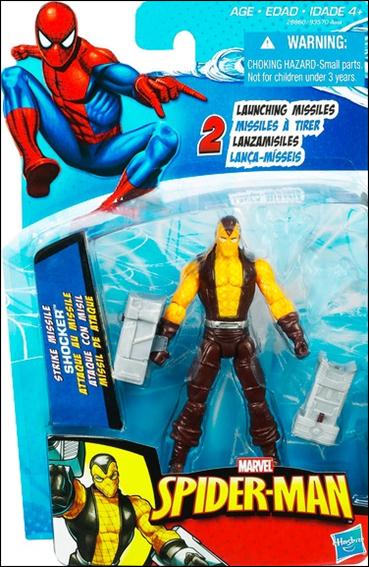 Spider-Man (3 3/4" Action Figures) figure 36 Shocker (Strike Missle)