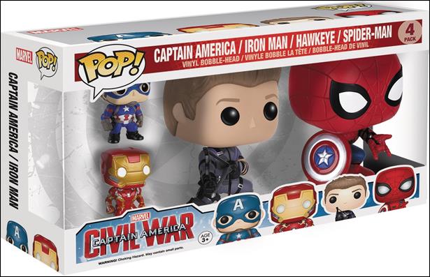 POP! Marvel Multi-Packs figure nn1 Captain America Civil War Box Set