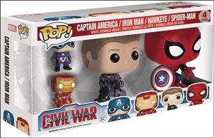 POP! Marvel Multi-Packs figure nn1 Captain America Civil War Box Set