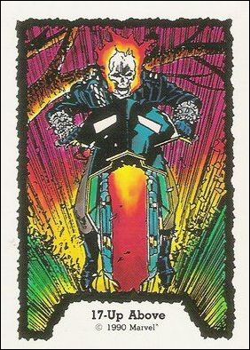 Ghost Rider (Base Set)  card 17 Up Above