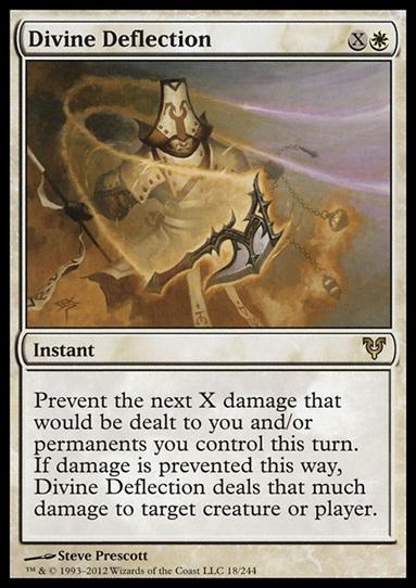 Magic the Gathering: Avacyn Restored (Base Set) card 18 Divine Deflection